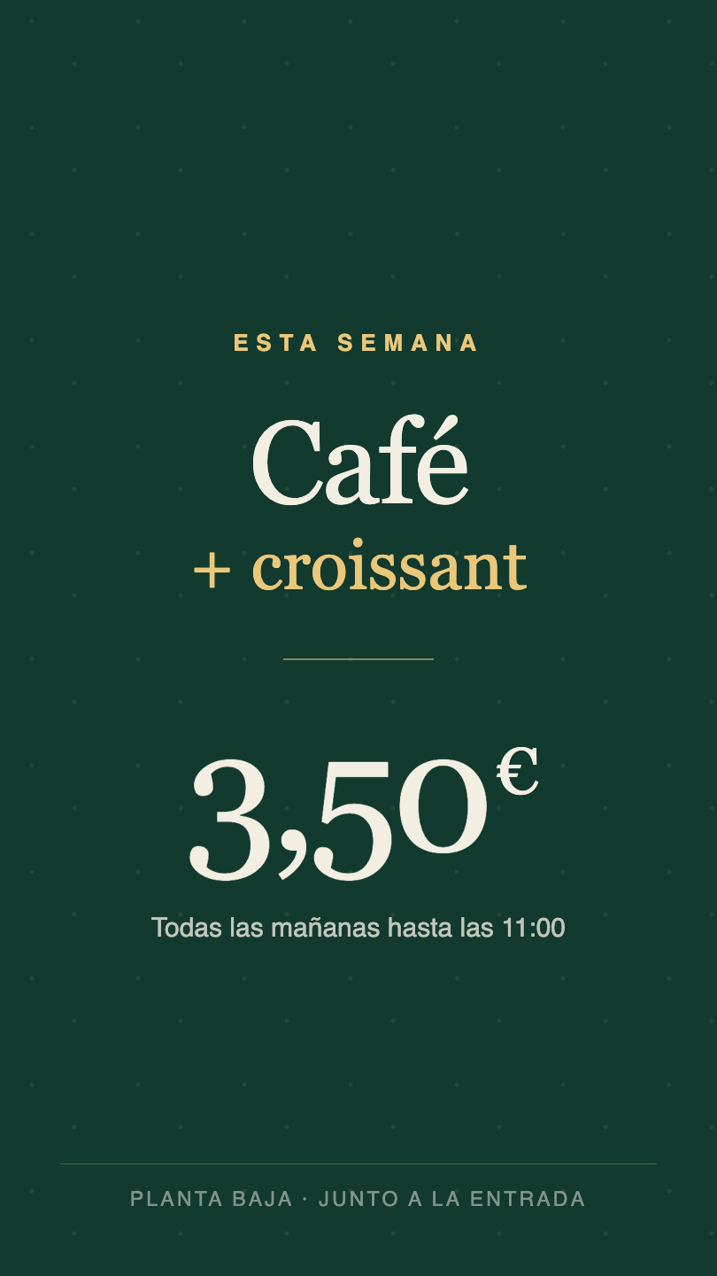 Tótem vertical reproduciendo una campaña publicitaria